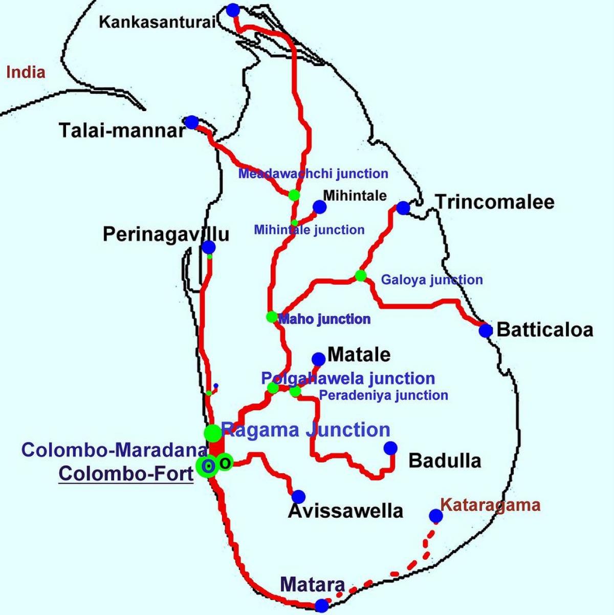 галт тэрэг Шри-Ланкад зураг