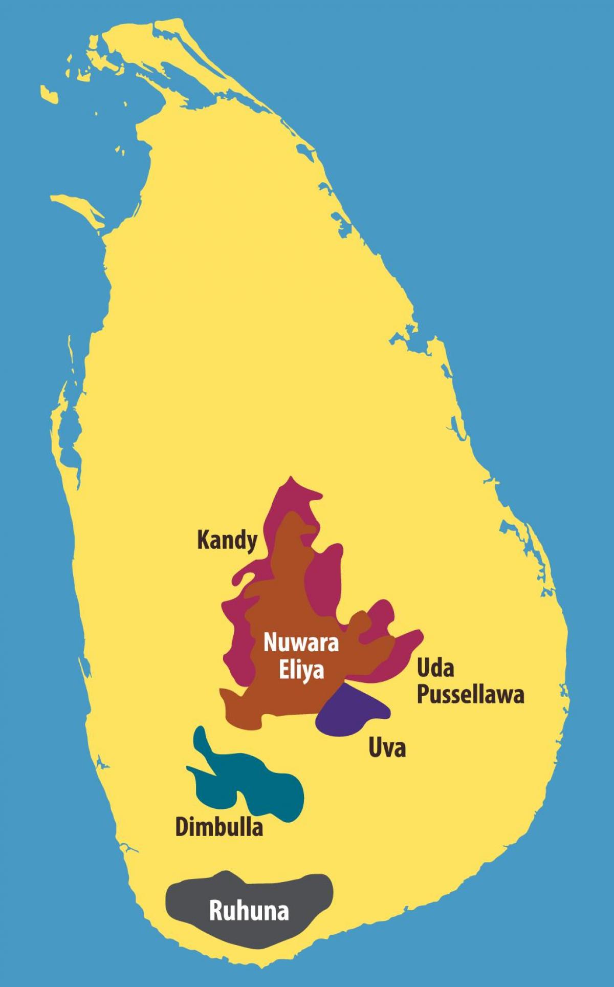 зураг Шри Ланкийн цайны тариалан