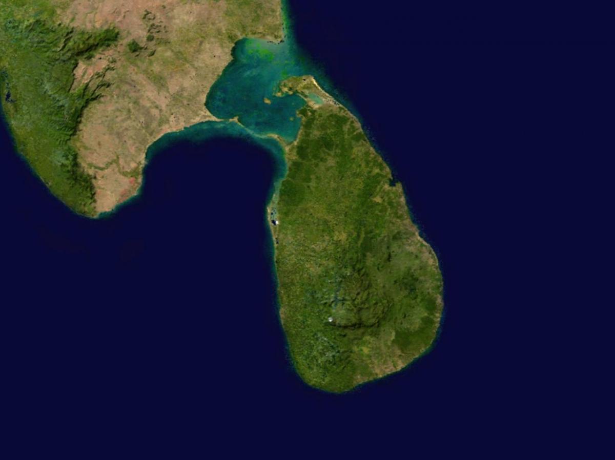 онлайн хиймэл дагуулын зураг, Шри-Ланка