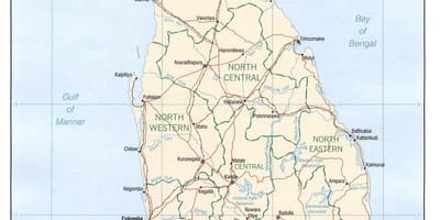 Газрын зураг, Шри Ланка зураг видео